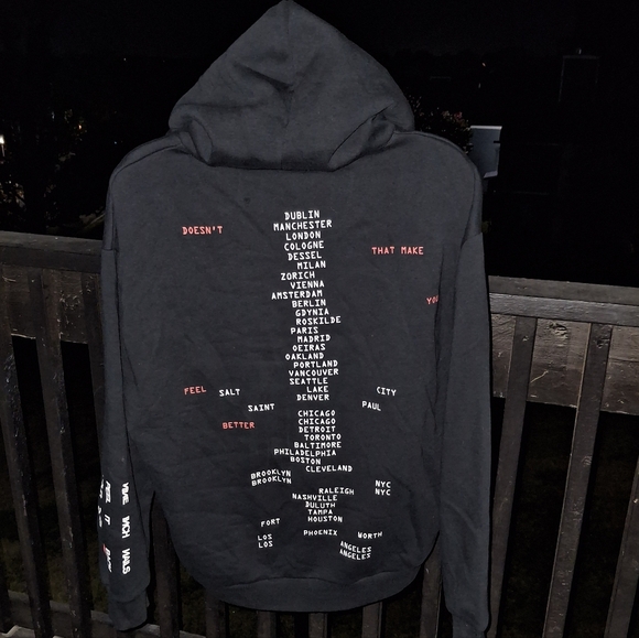 NWOT NIN NINE INCH NAILS Rock Band Hoodie Size XL - Picture 2 of 4